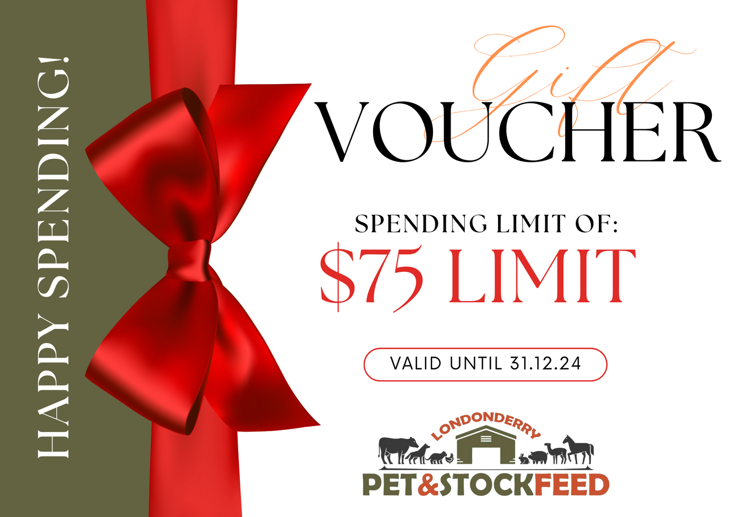 Londonderry Pet & Stock Feeds Gift Card