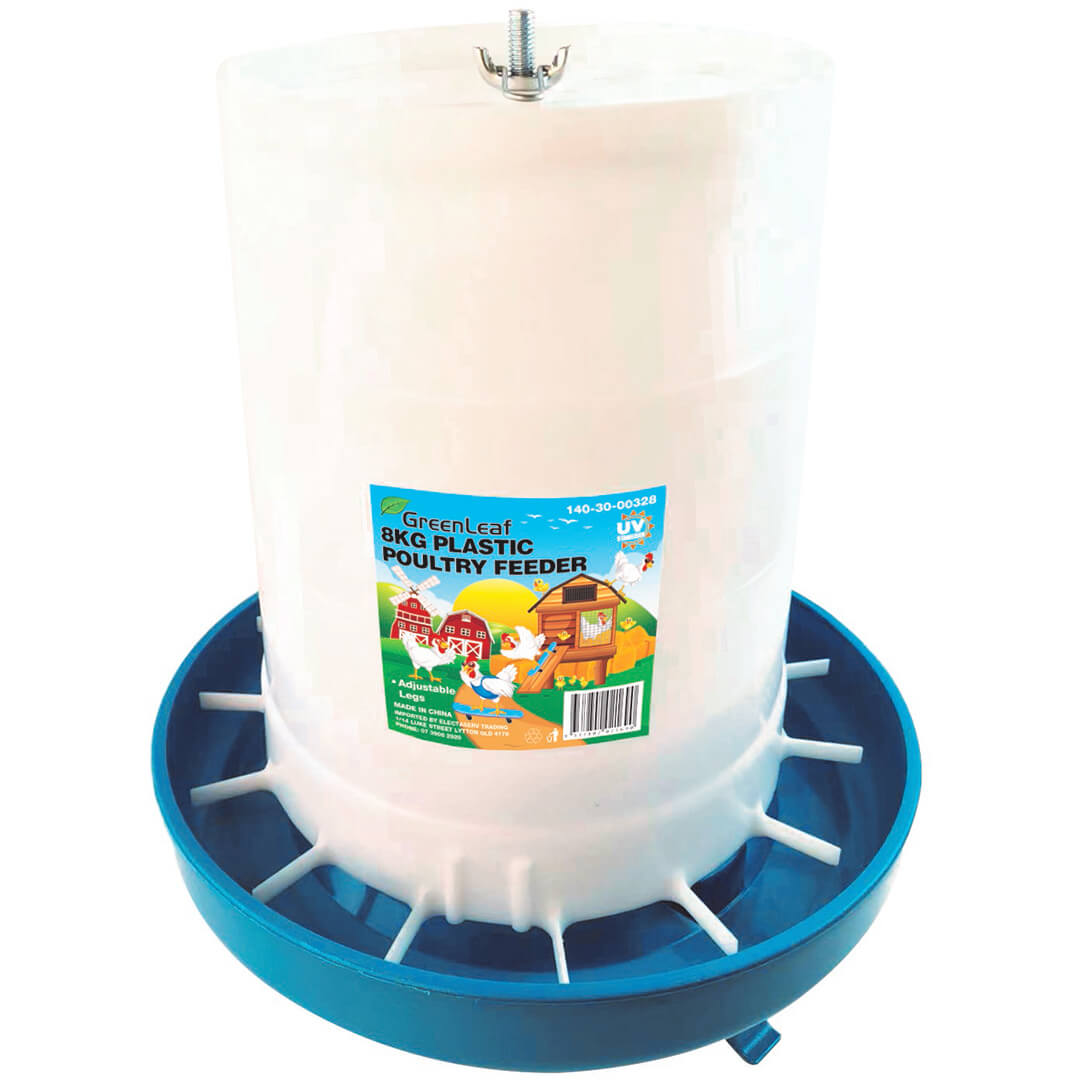 Greenleaf Plastic Poultry Feeder 8kg