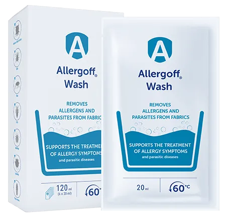 Allergoff Wash Laundry Additive 6 x 20ml