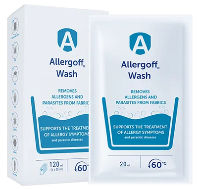 Allergoff Wash Laundry Additive 6 x 20ml