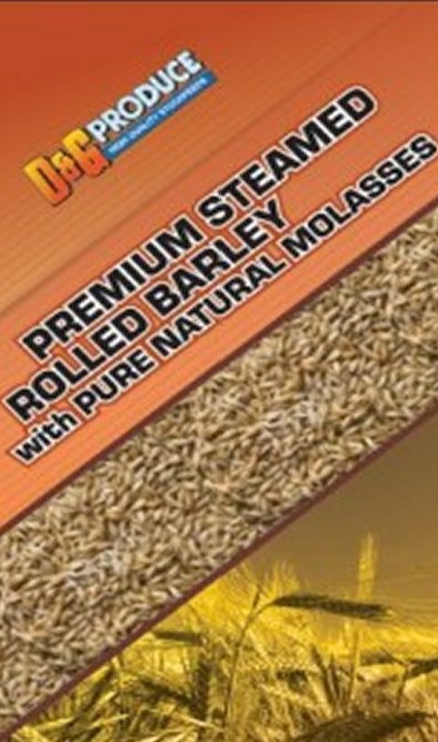 D&G Steamed Rolled Barley with Molasses 25kg