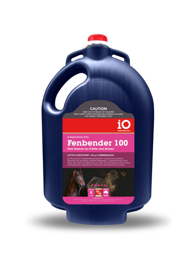 iO Fenbender 100 5Ltr Horse & Cattle Wormer