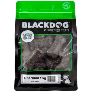 Blackdog Premium Biscuits Mini Charcoal 1Kg