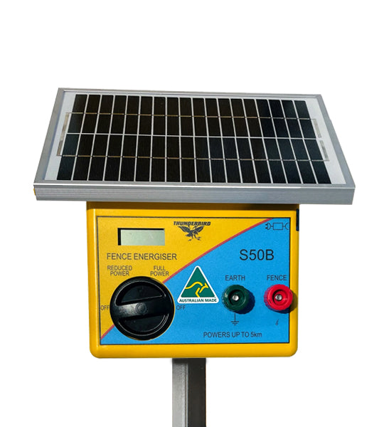 Thunderbird 5KM Solar Energiser Model S-50B