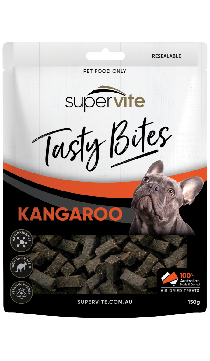 Supervite Tasty Bites Kangaroo 150g