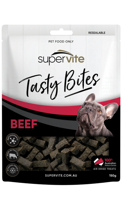 Supervite Tasty Bites Beef 150g