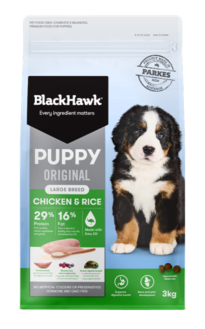 BlackHawk Puppy Chicken & Rice Large 20Kg