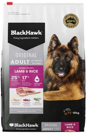 BlackHawk Adult Lamb & Rice 20Kg