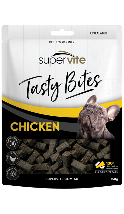 Supervite Tasty Bites Chicken 150g
