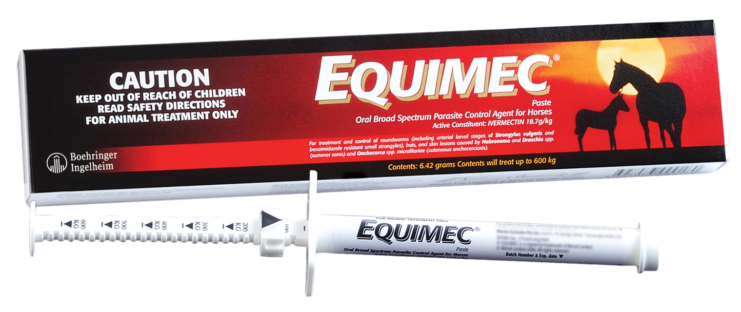 Equimec Paste Horse Wormer 6.42G