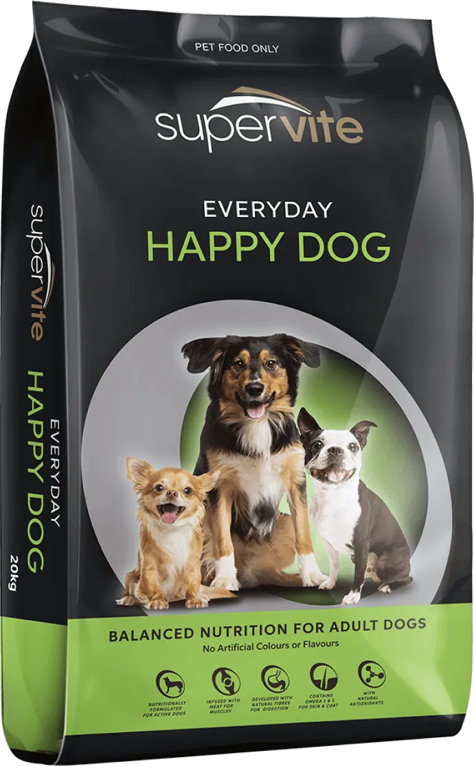 Hypro Supervite Happy Dog 20kg