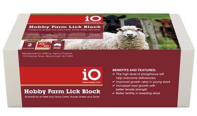 iO Hobby Farm Lick Block 2kg