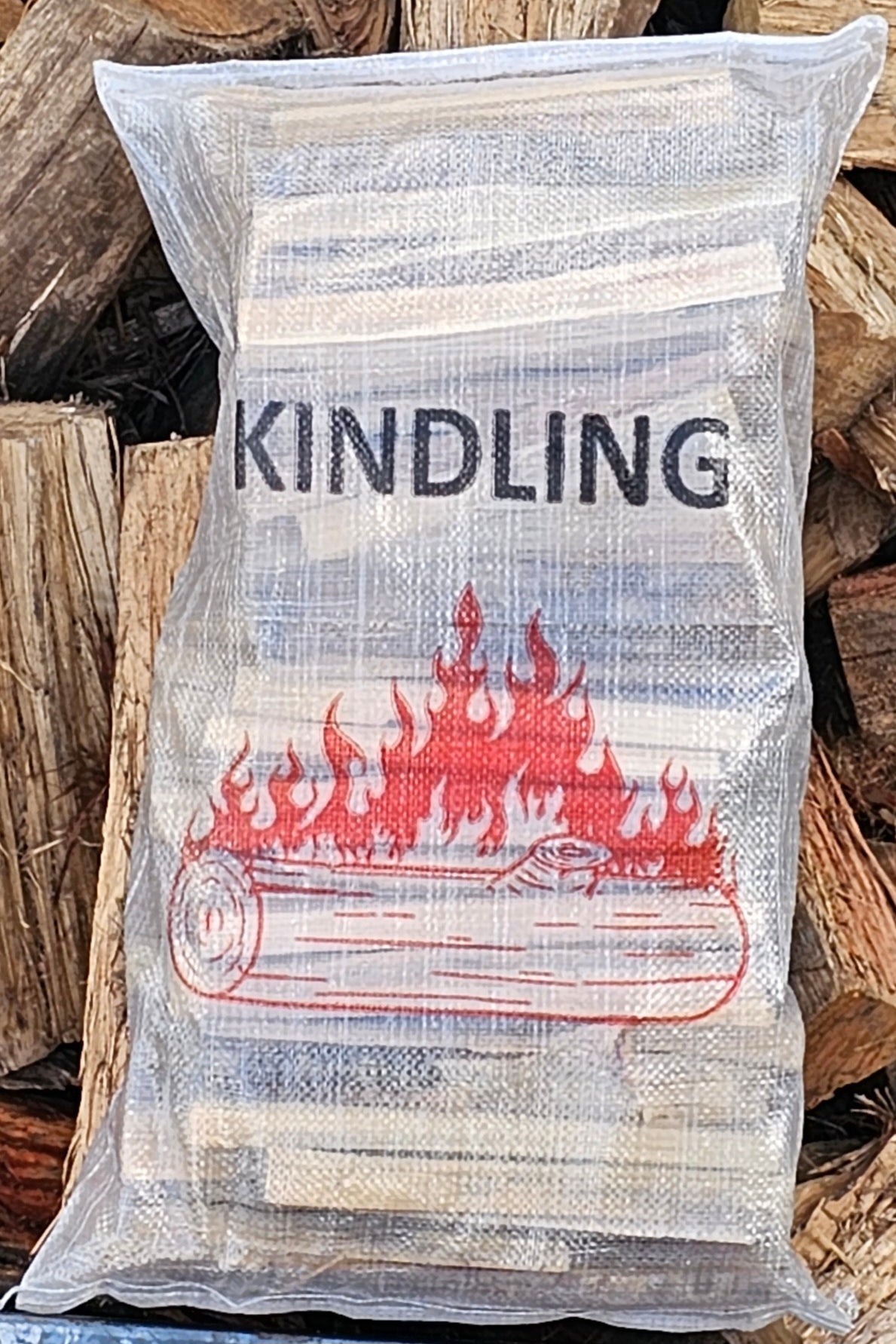 Firewood Kindling Bag