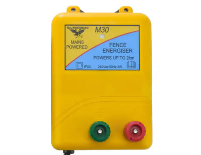 Thunderbird 2km Mains Energiser M-30