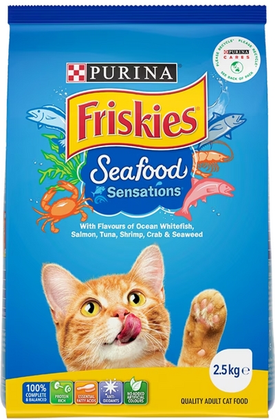 Purina Friskies Adult Seafood Sensations 10kg