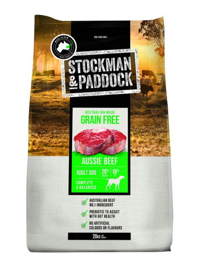 Stockman Paddock Grain free Beef 20kg